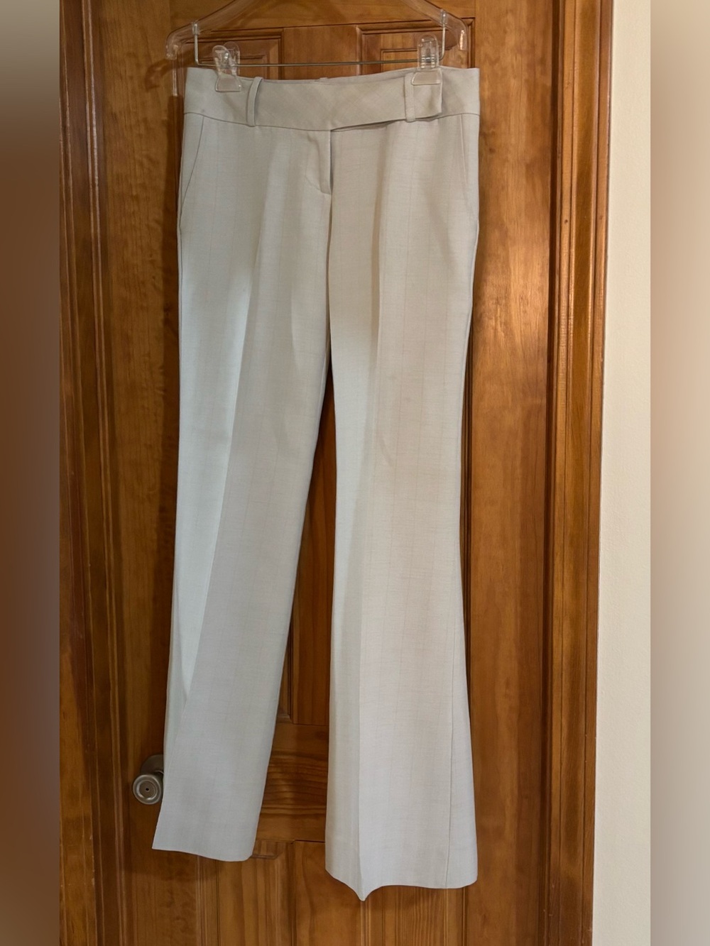 Marineblu Light Gray Tailored Trousers